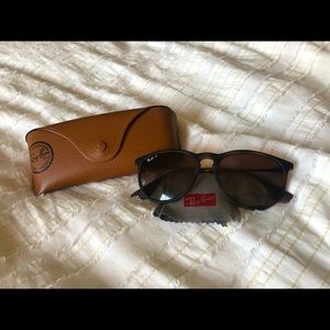 polarized ray-ban erika sunglasses